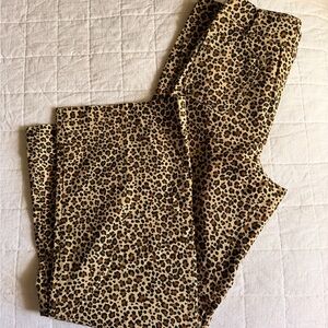 J. Crew Pants - Leopard Print Slim Pants